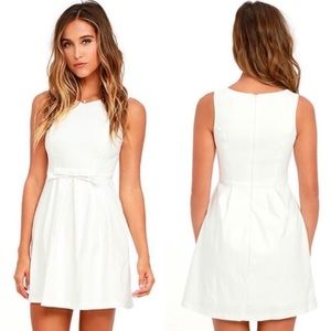 “Hot off the Precious” ivory dress